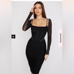 House of Cb corset dress